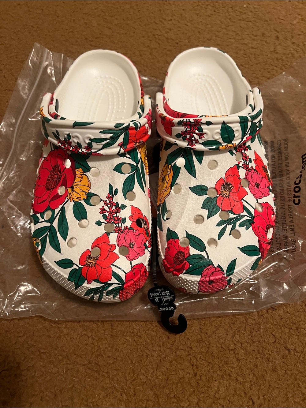 CROCS Baya Seasonal Floral Print M/6 W/8